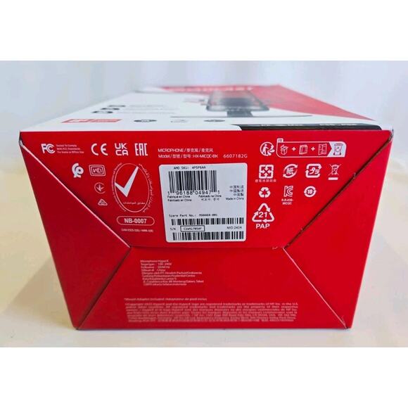 SEALED HyperX QuadCast – Stream, Sell, Game, Podcast – PC, PS5, Mac Ready - Picture 3 of 6